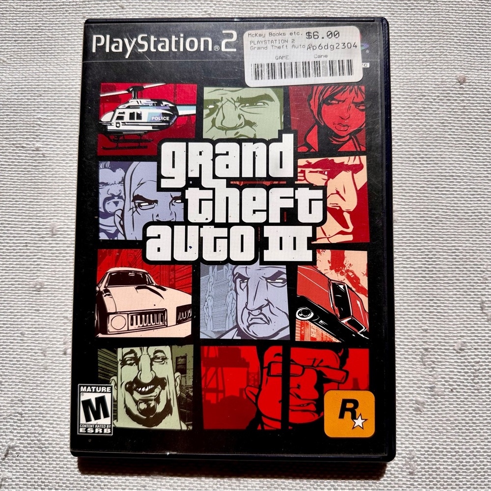 GTA 3 PS2 Game